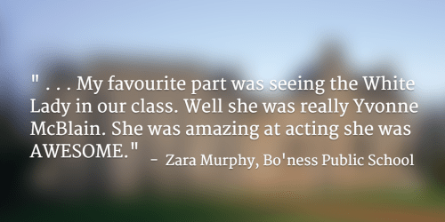 Quote about Kinneil by Zara Murphy