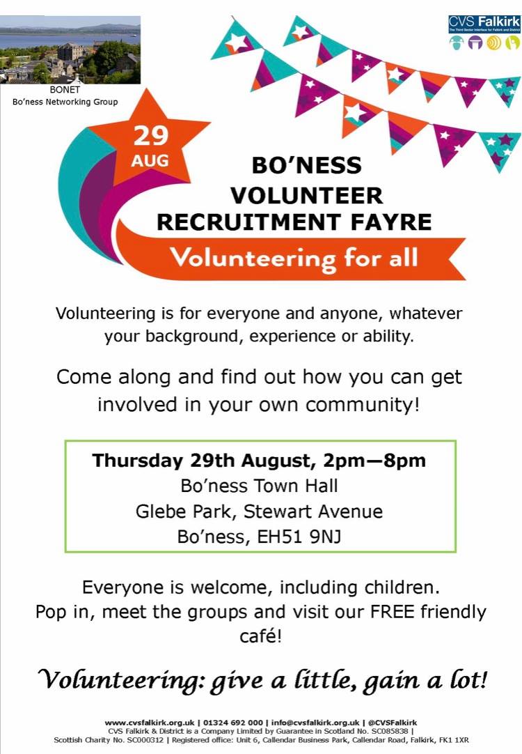 Volunteer Fair August 2019
