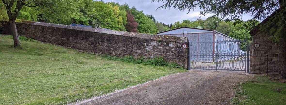 The Walled Garden at Kinneil.